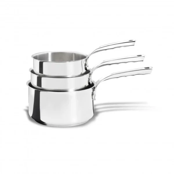 Retour Facile et Gratuit Batterie Cuisine Induction Casserole Inox Ø 16-18-20 Cm Milady De Buyer 1