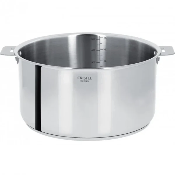 Satisfait ou Remboursé Casserole Casteline Ø 20 Cm Manche Amovible Inox Cristel 1