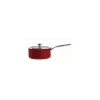 Casserole Émaillée 16cm Rouge Empire KitchenAid pas cher 11