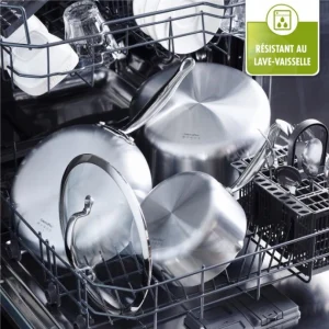 Casserole Inox Ø 16 cm avec Becs Verseurs PREMIERE GreenPan Retour Facile et Gratuit 8