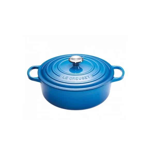 Cocotte En Fonte Basse 30 Cm Marseille Le Creuset Signature marques pas cher 1