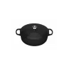 magasin Cocotte en fonte Basse 30 cm Noir Mat Le Creuset Signature 7