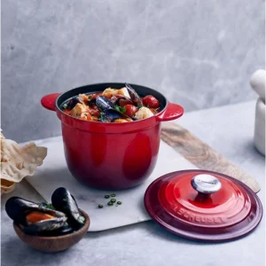 vente chaude Cocotte en Fonte Every 18 cm Cerise Le Creuset 18