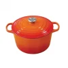 vente chaude Cocotte En Fonte Haute 24 Cm Volcanique Le Creuset 17