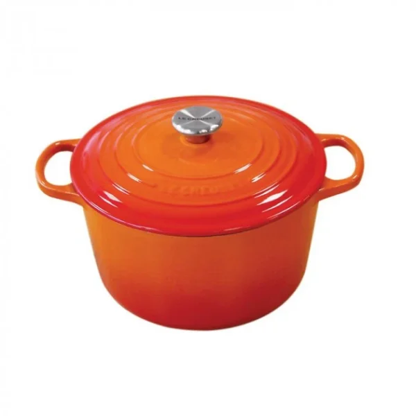 vente chaude Cocotte en Fonte Haute 24 cm Volcanique Le Creuset 1