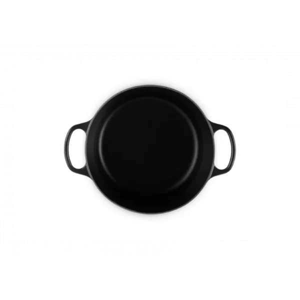 Cocotte En Fonte Haute 26 Cm Noir Ebène Le Creuset vente luxe pas cher 6