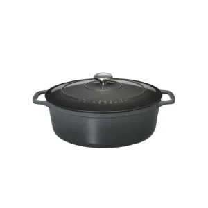 Cocotte en Fonte Ovale 25 cm Caviar Chasseur excellents soldes 9