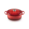 dernière tendance Cocotte en Fonte Ovale 27 cm Cerise Le Creuset Signature 22