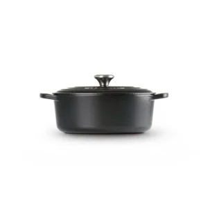 en ligne Cocotte En Fonte Ovale 27 Cm Noir Mat Le Creuset Signature 9