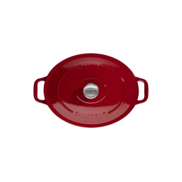 Cocotte En Fonte Ovale 27 Cm Rouge Chasseur mode tendance 1