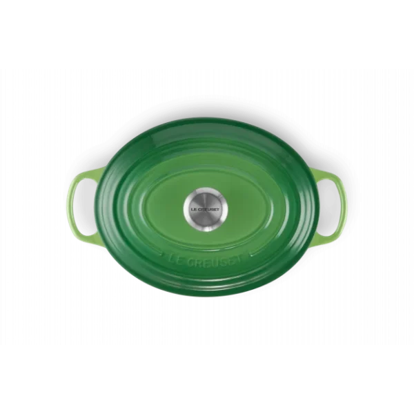 Cocotte En Fonte Ovale 29 Cm Bamboo Le Creuset Signature soldes pas cher 4