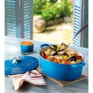 Cocotte En Fonte Ovale 29 Cm Marseille Le Creuset Signature à prix imbattables 15