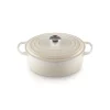 magasin Cocotte En Fonte Ovale 31 Cm Meringue Signature Le Creuset 20