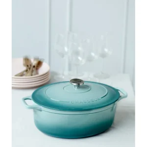 Cocotte En Fonte Ovale 33 Cm Quartz Chasseur en ligne 14