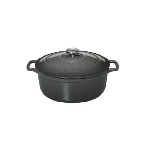 Cocotte en Fonte Ronde 18 cm Caviar Chasseur luxe soldes 9