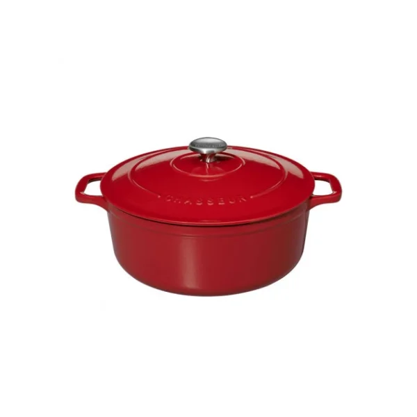 Cocotte en Fonte Ronde 18 cm Rouge Chasseur Les achats en ligne 3