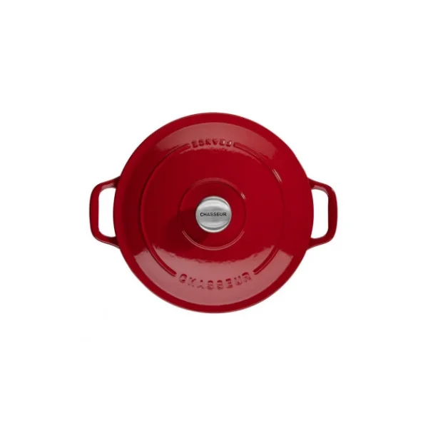 Cocotte en Fonte Ronde 18 cm Rouge Chasseur Les achats en ligne 1