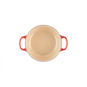 en ligne officielle Cocotte En Fonte Ronde 20 Cm Cerise Le Creuset Signature 15