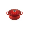 en ligne officielle Cocotte En Fonte Ronde 20 Cm Cerise Le Creuset Signature 20