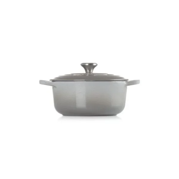 Cocotte En Fonte Ronde 20 Cm Mist Grey Le Creuset Signature france 3