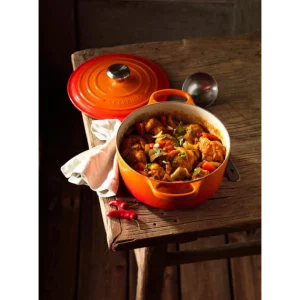 Cocotte en Fonte Ronde 20 cm Volcanique Le Creuset Signature prix le plus bas 16