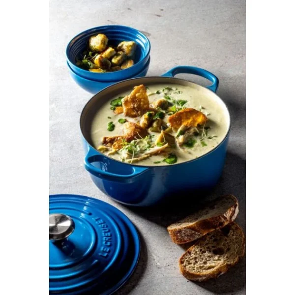 marque pas cher en ligne Cocotte En Fonte Ronde 22 Cm Marseille Le Creuset Signature 7