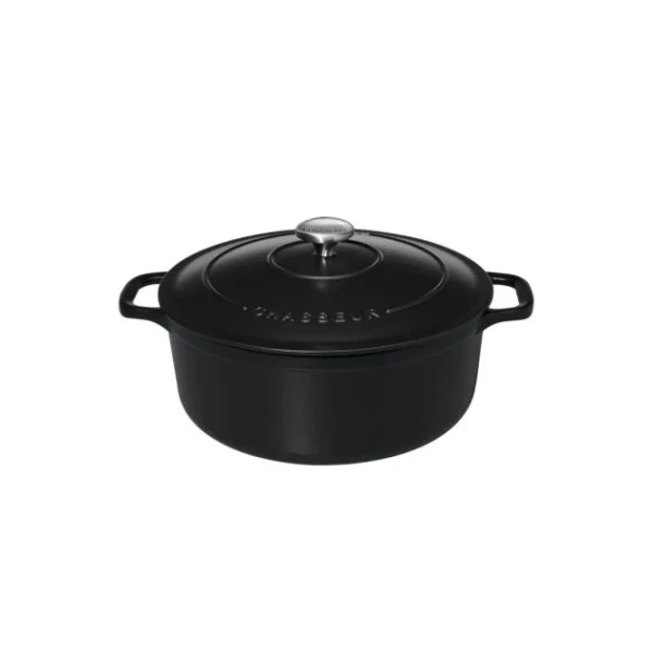 Cocotte En Fonte Ronde 22 Cm Noir Mat Chasseur luxe soldes 3