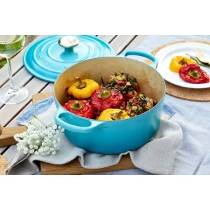 Retour gratuit en magasin. Cocotte en fonte Ronde 24 cm Caraïbes Le Creuset Signature 15