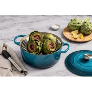 Cocotte En Fonte Ronde 24 Cm Deep Teal Le Creuset Signature Boutique 18