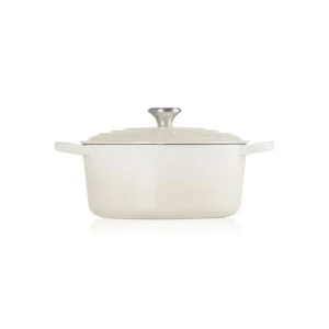 Boutique Cocotte en fonte Ronde 24 cm Meringue Signature Le Creuset 9