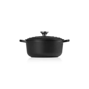 soldes officiel Cocotte En Fonte Ronde 24 Cm Noir Mat Le Creuset Signature 10