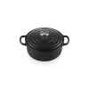 Cocotte en fonte Ronde 24 cm Noir mat Le Creuset Signature nouvelle saison 22