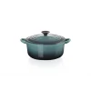 Cocotte en Fonte Ronde Tradition 20 cm Océan Le Creuset boutique paris 5