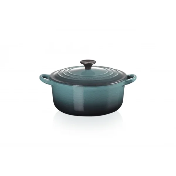 boutiqued pas cher Cocotte En Fonte Ronde Tradition 26 Cm Océan Le Creuset 1