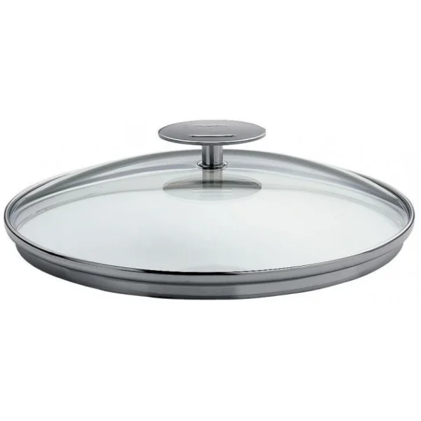 Couvercle En Verre Bombé Platine Ø 22 Cm Cristel Boutique 1