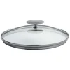 destockage Couvercle En Verre Bombé Platine Ø 24 Cm Cristel 16