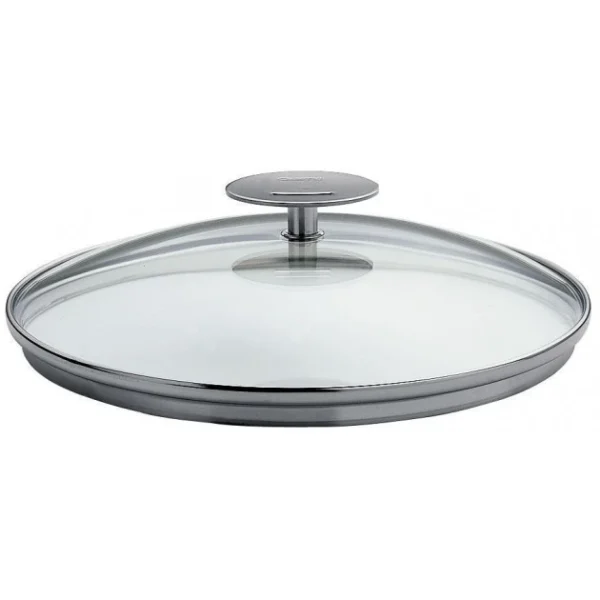 destockage Couvercle En Verre Bombé Platine Ø 24 Cm Cristel 1