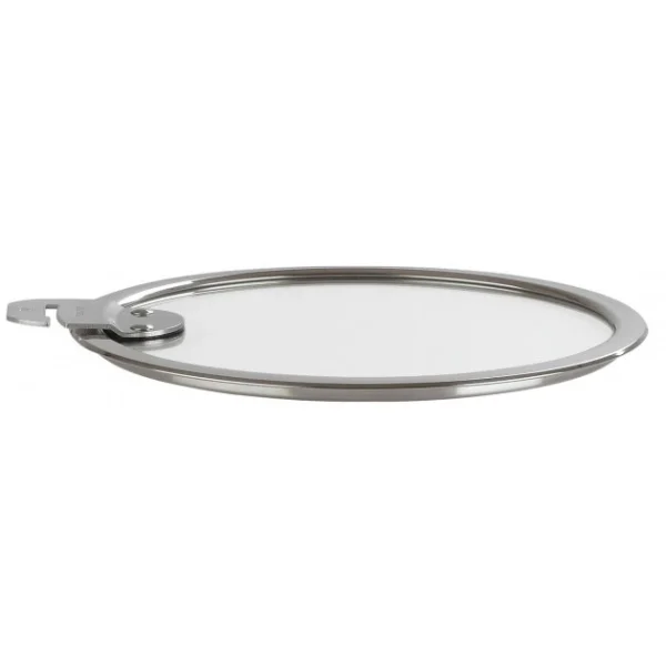 Couvercle Plat En Verre Trempé 22 Cm Strate Amovible Cristel Vente 1