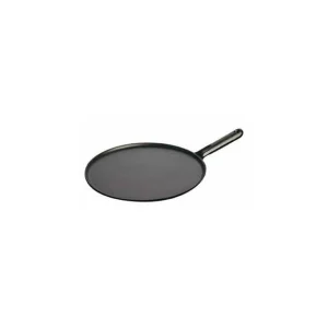 Retour gratuit en magasin. Crêpière 30 cm Fonte noire Staub, manche Fonte 6