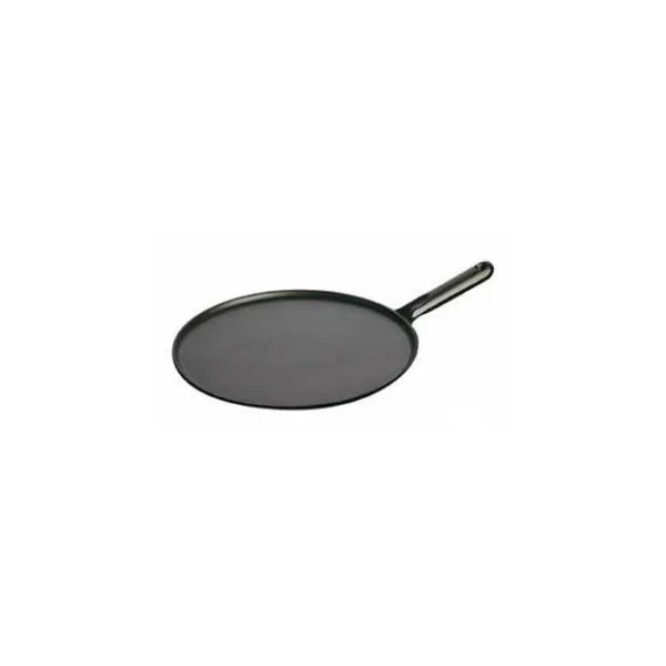 Retour gratuit en magasin. Crêpière 30 cm Fonte noire Staub, manche Fonte 3