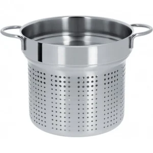 grande marque pas cher Ensemble Cuiseur à Pâtes Mutine Ø 22 cm Manche Fixe Inox Cristel 6