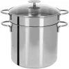 grande marque pas cher Ensemble Cuiseur à Pâtes Mutine Ø 22 cm Manche Fixe Inox Cristel 22