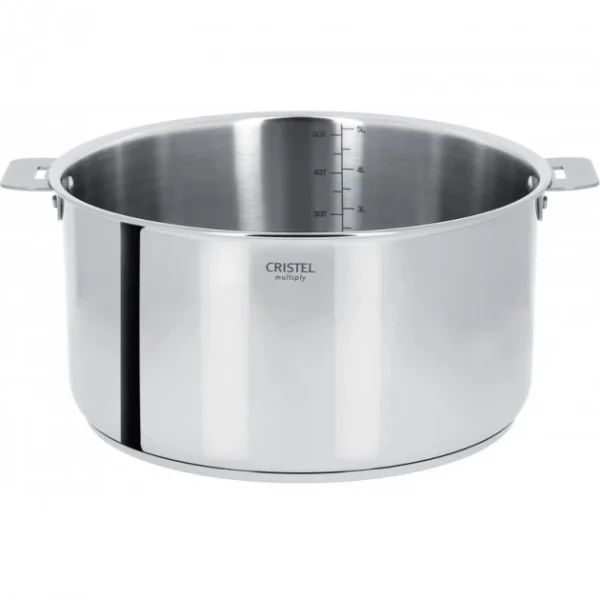 magasin en ligne france Faitout Casteline Ø 22 Cm Manche Amovible Inox Cristel 1