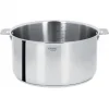 Couleurs variées Faitout Casteline Ø 24 cm Manche Amovible Inox Cristel 25