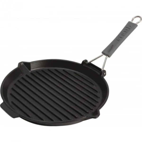 Gril En Fonte Rond 27 Cm Staub achat 1