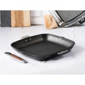 Grill Carré Cookway 28 Cm Poignée Amovible Ultralu Cristel marques pas cher 9