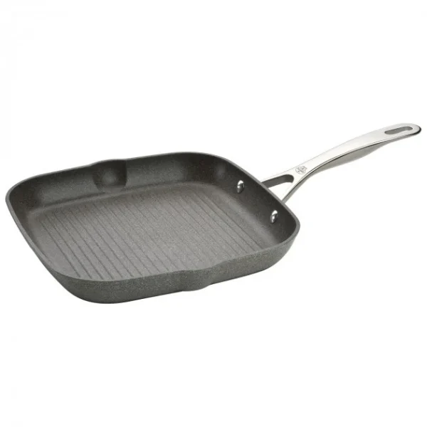 Pas Cher soldes France Grill Pierre 28 x 28 cm Salina Granitium Ballarini 1