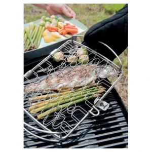 Grille Poisson Barbecue Petit Modèle 28 X 21 Cm Weber remise en ligne 6