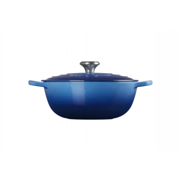 Marmite En Fonte 26 Cm Azur Le Creuset Signature SOLDES TOUT À 3