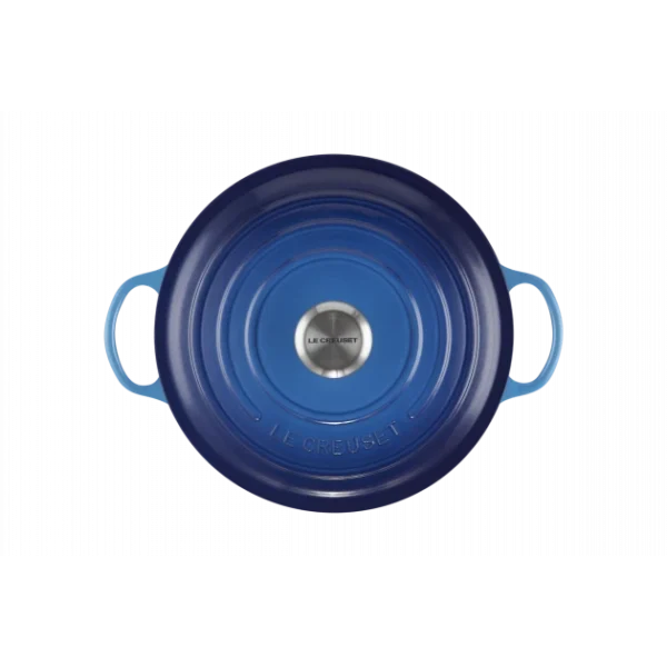 Marmite En Fonte 26 Cm Azur Le Creuset Signature SOLDES TOUT À 4